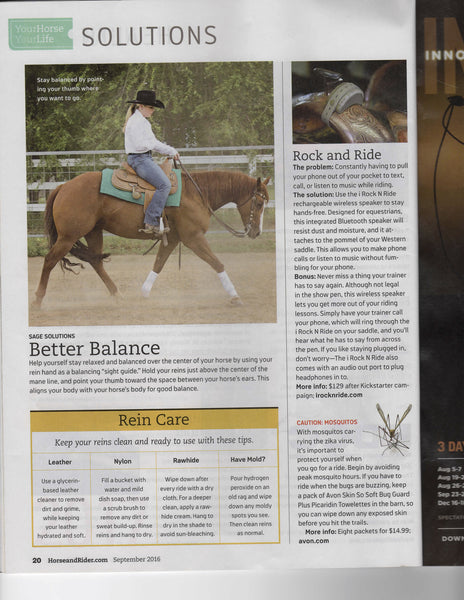 Horse & Rider Article!