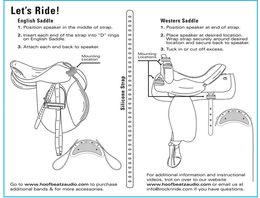 I Rock n Ride Speaker Aqua I Rock N Ride